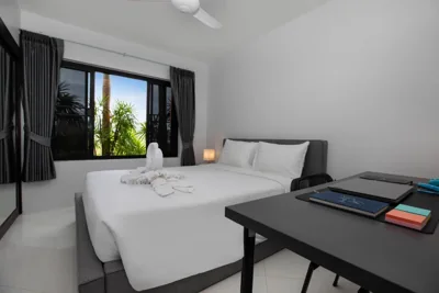 Apartamento Deluxe de un dormitorio con vistas al jardín — Baan Chom View Kamala